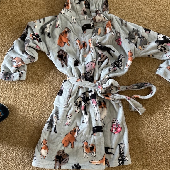 VERA BRADLEY WOMEN'S ROBE DOG SHOW MOTIF:NWT LARGE/EXTRA LARGE - Picture 14 of 16